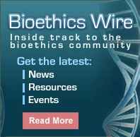 Bioethics Wire Ad