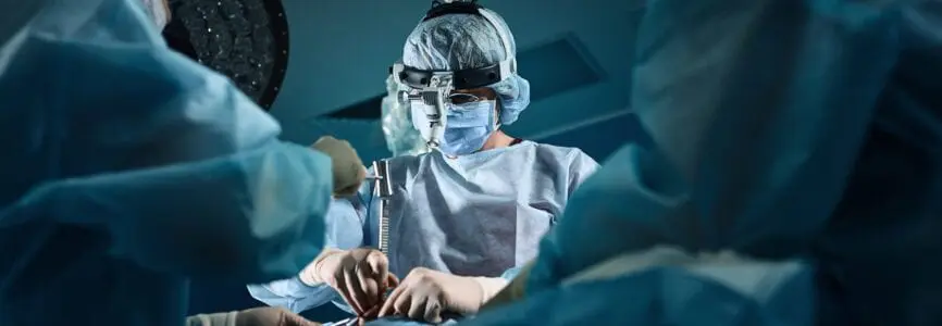 A shot of an emergency and a serious accident in the operating room, a team of surgeons makes an emergency operation to people in an accident. Saving lives, modern medetsina