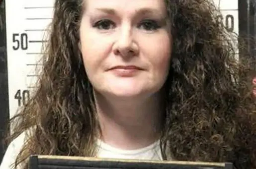 mug shot of white woman christa pike