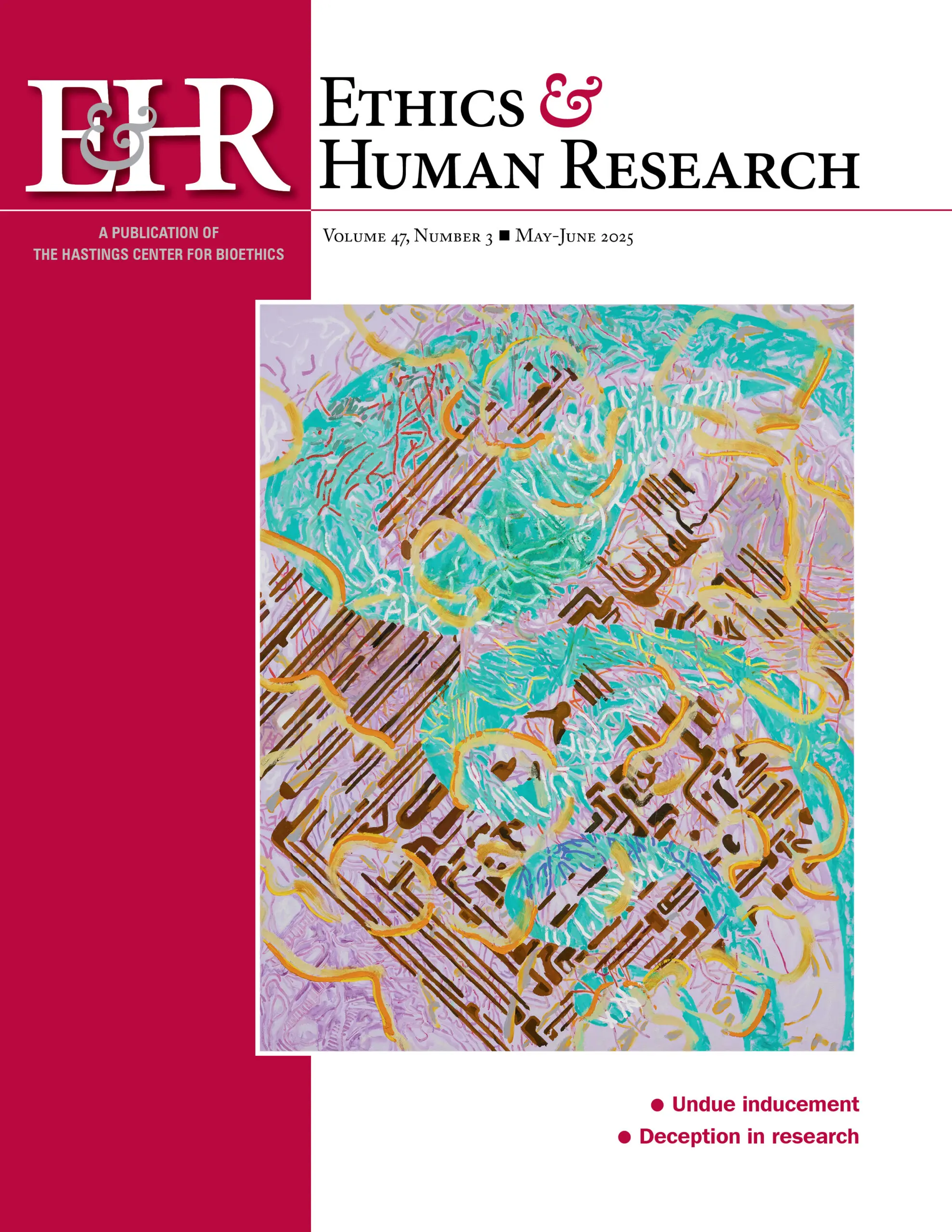 Decorative cover for E&HR journal