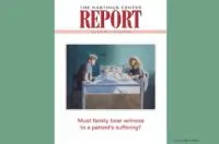 decorative cover of hastings center report