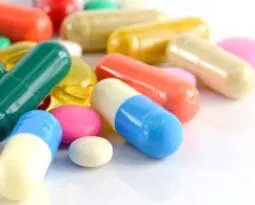 colored pills