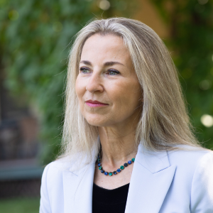 Vardit 12 president of hastings center, blond white woman