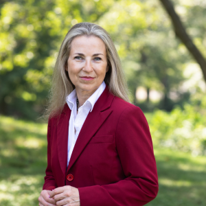 Vardit 20 president of hastings center, blond white woman