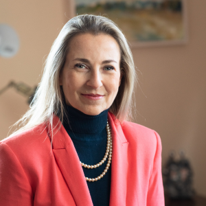 Vardit 27 president of hastings center, blond white woman