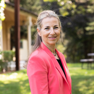 president of hastings center, blond white woman