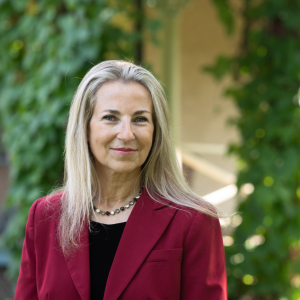 president of hastings center, blond white woman