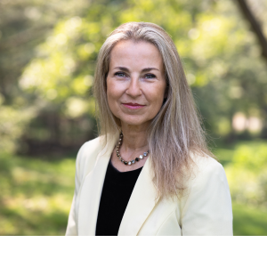 president of hastings center, blond white woman