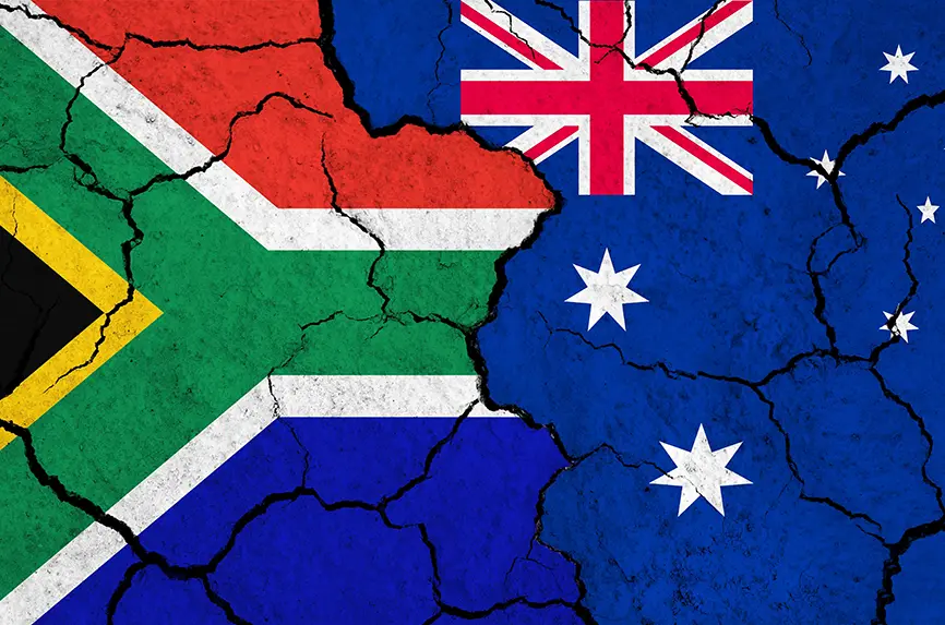 patchwork of australia and south africa