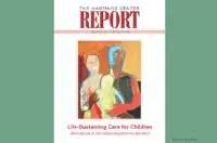 abstract cover art for the hastings center report