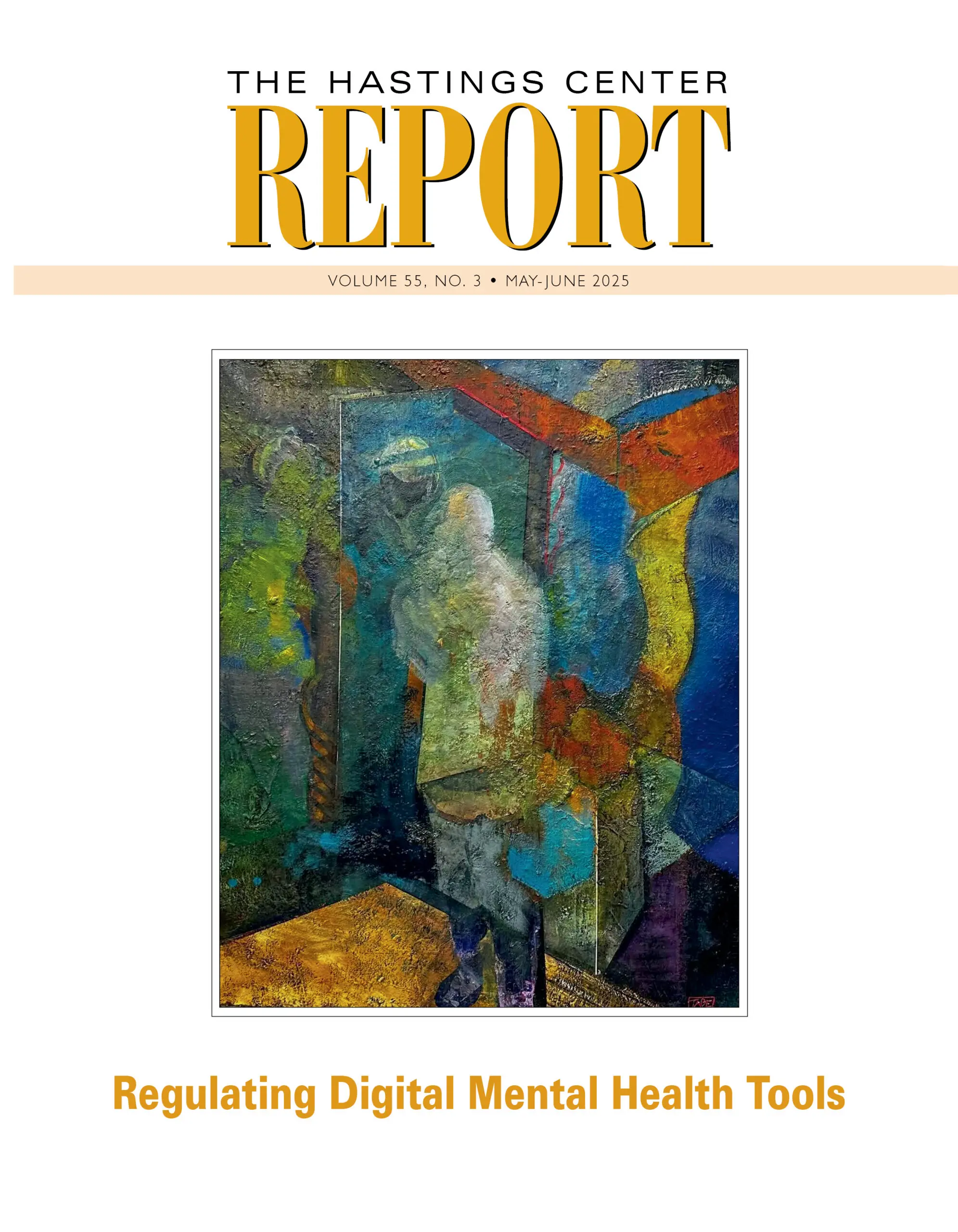 decorative cover of the hastings center report