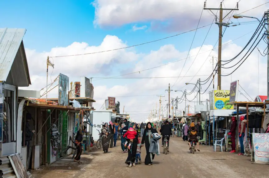 Syrian refugee camp