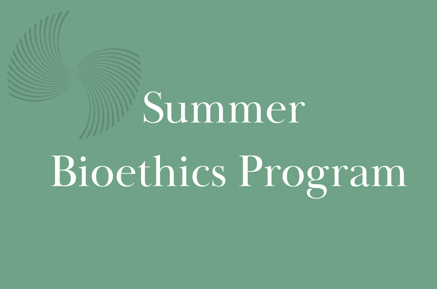 Illustrative image for  I see bioethics in almost all aspects of life now 