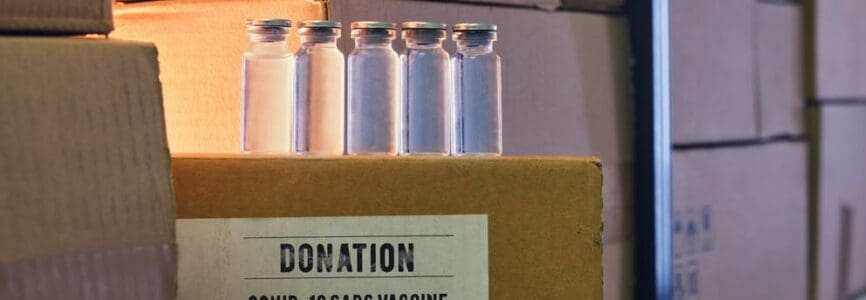 Coronavirus vaccine donations to poor third world countries