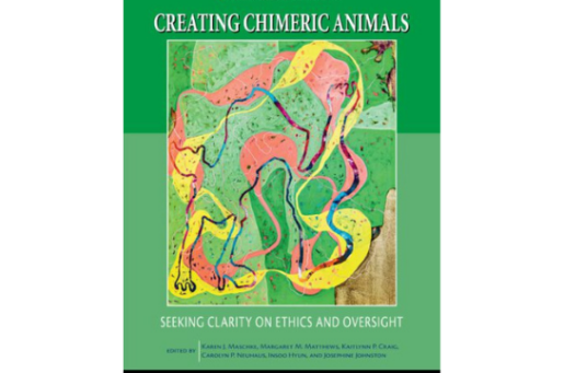 green abstract cover of chimera special report