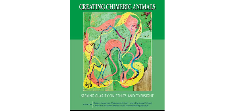 green abstract cover of chimera special report