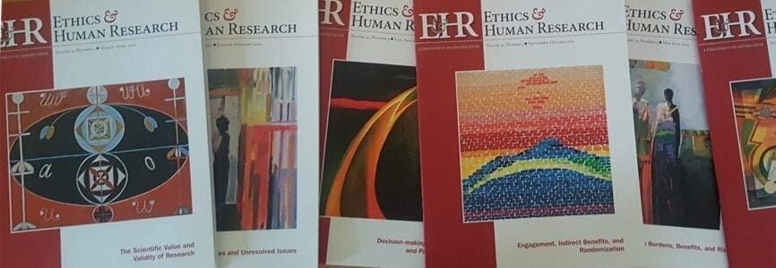 Ethics and Human Research Covers