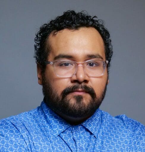 young bearded Latino man with beard