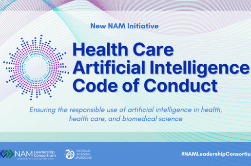 National Academy of Medicine artificial intelligence initiative