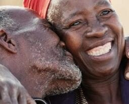 smiling couple