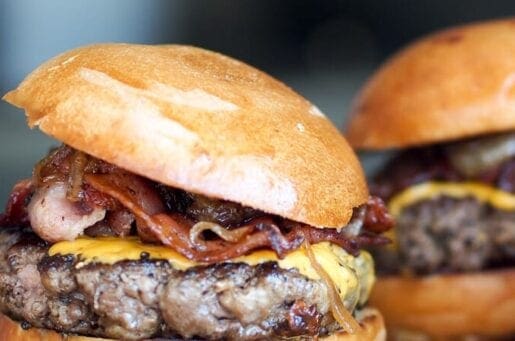 bacon cheeseburger