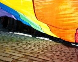 rainbow blanket