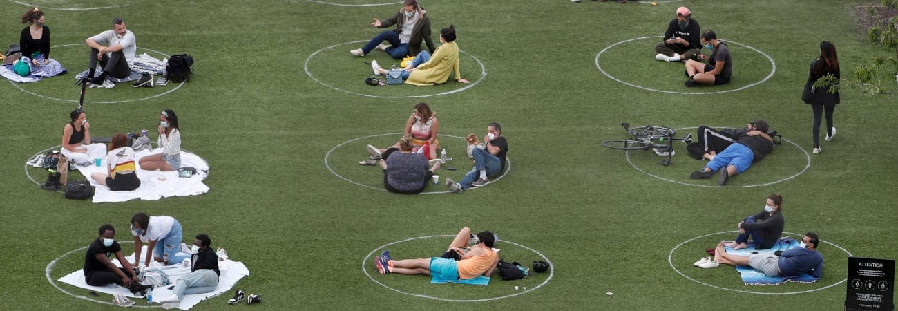 social distancing new york